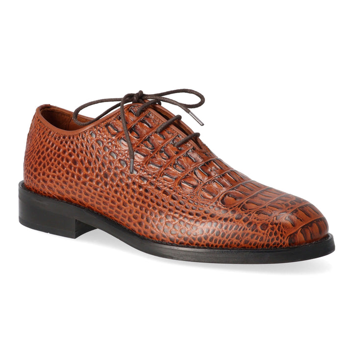 Light brown leather shoes