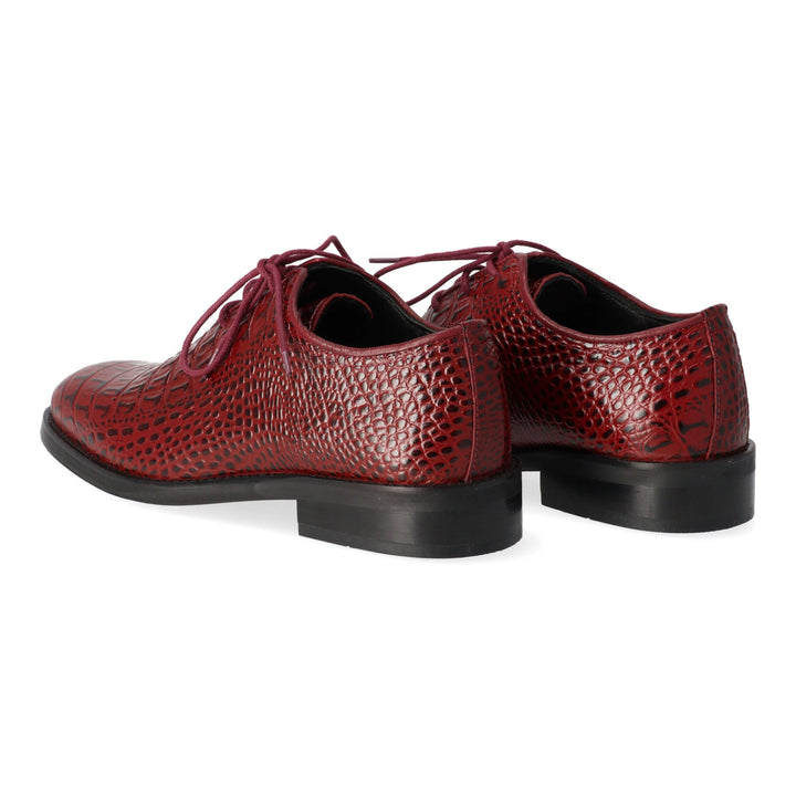 Bordeaux leather shoes