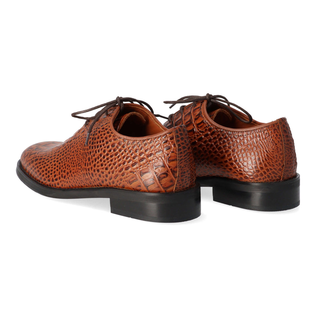 Light brown leather shoes