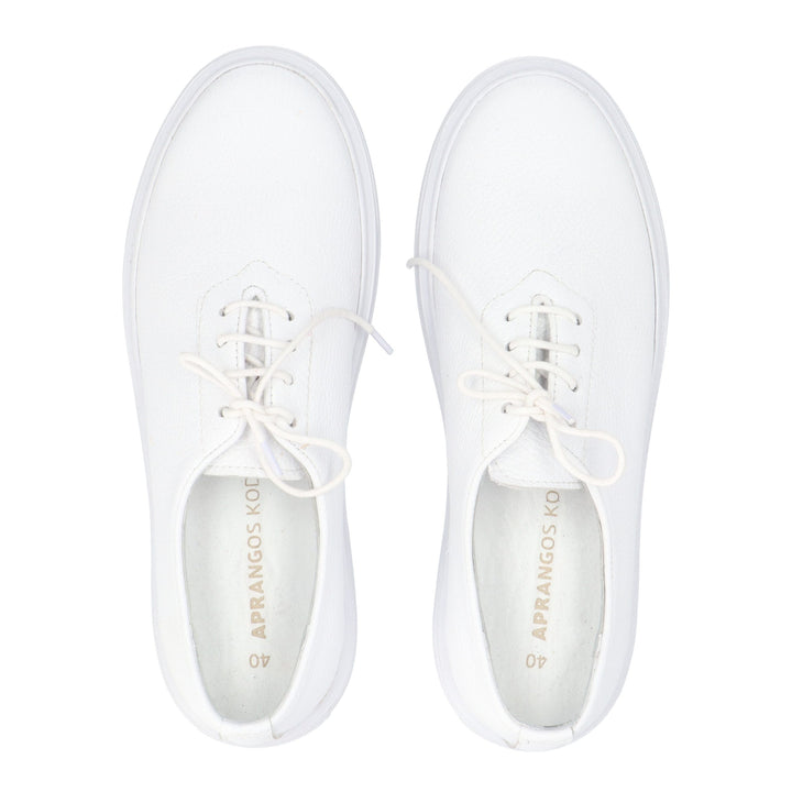 White sports shoes