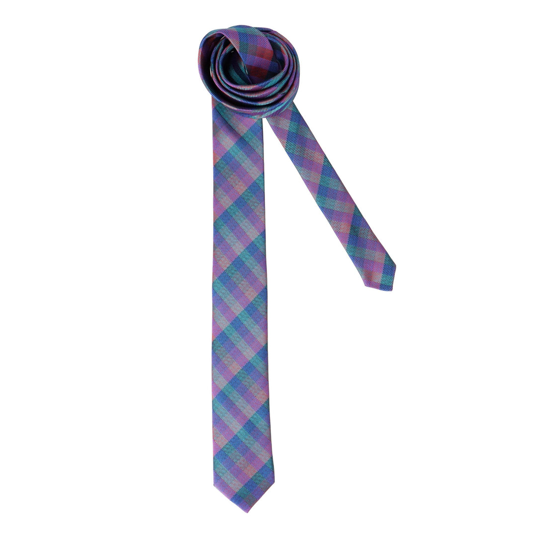 Blue purple ombre tie