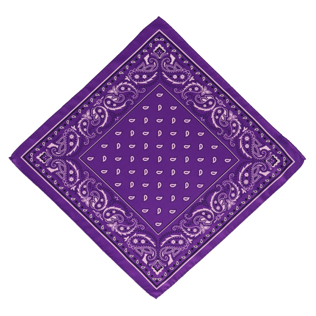 Violetinė servetėlė su raštu