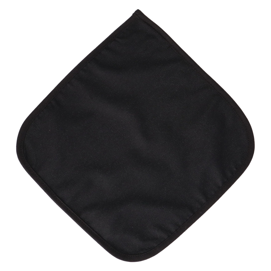 Black napkin